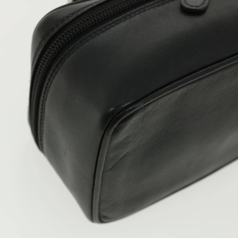 Gucci Horsebit Black Leather Cosmetic Travel Case Rare - Picture 5 of 16